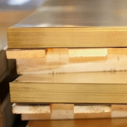 Лист латунный х/к мягкий Л90 0,25 мм ГОСТ 2208-2007 в&nbsp;Санкт-Петербурге
