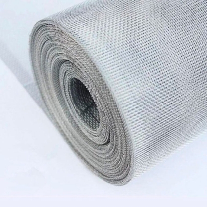 Сетка алюминиевая просечно-вытяжная оцинкованная с мелкой ячейкой в рулонах 1,6х5х5 мм в&nbsp;Санкт-Петербурге
