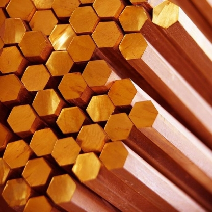 Шестигранник бронзовый х/д мягкий нормальной точности БрБ2 8 мм ГОСТ 15835-2013 в&nbsp;Санкт-Петербурге
