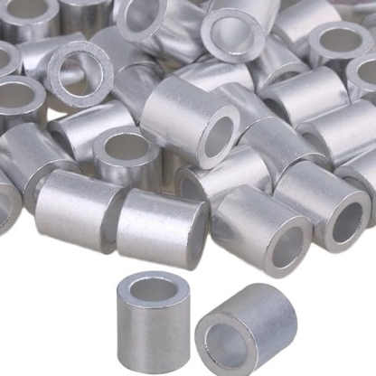 Втулка алюминиевая АД1 8 мм DIN EN 13411-3-2011 в&nbsp;Санкт-Петербурге
